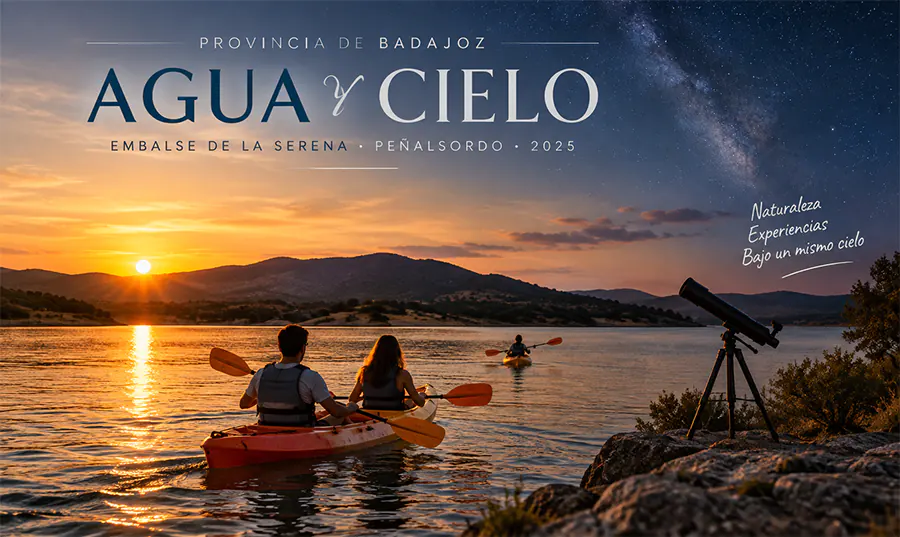 La Serena Experiencias participa en el programa “Agua y Cielo” en el embalse de La Serena